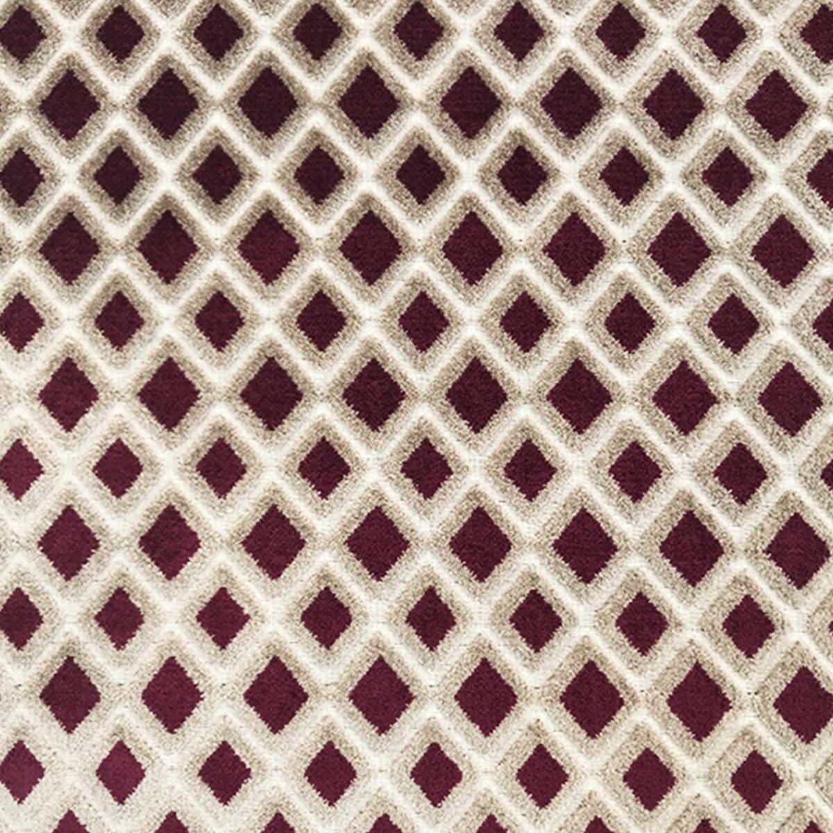 JF Fabrics ASSEMBLE 55 Fabric Traditional,Transitional,Contemporary,Diamond Purple Texture,Velvet - 6472755 J8011