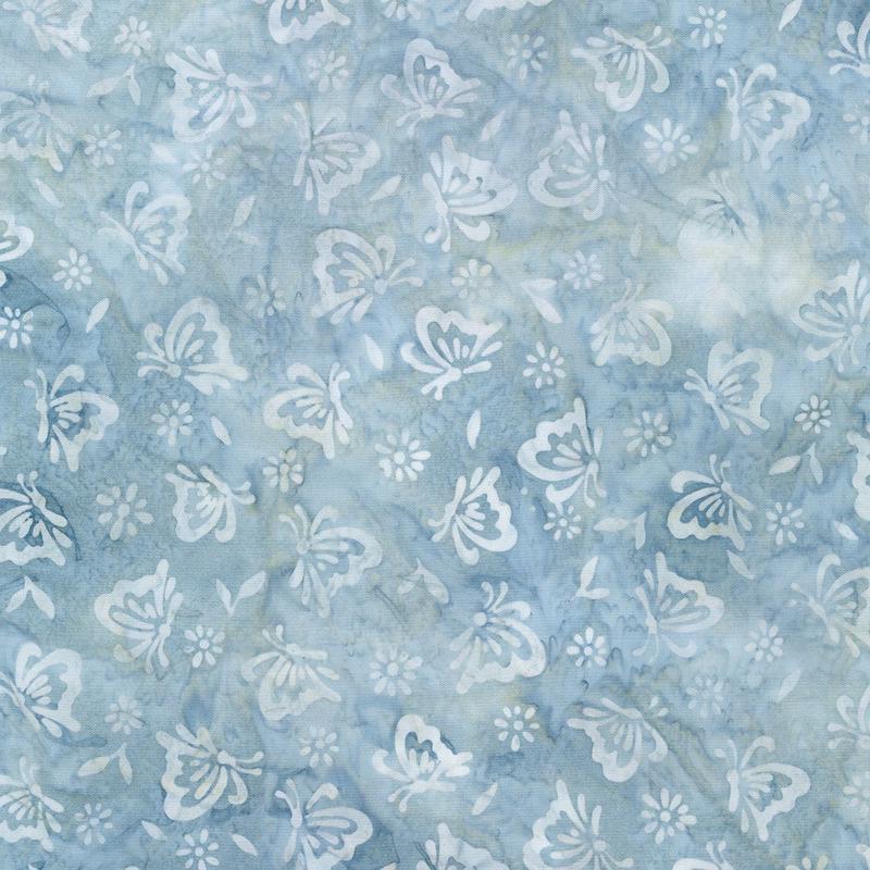 Butterfly Habitat Batiks Grey