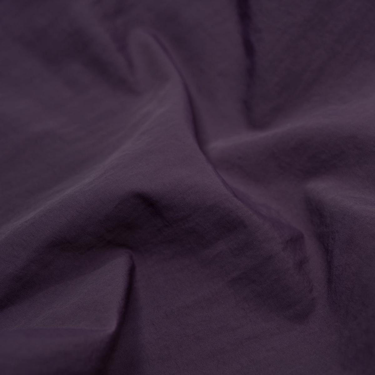 Water Resistant Nylon Taslan - Blackberry