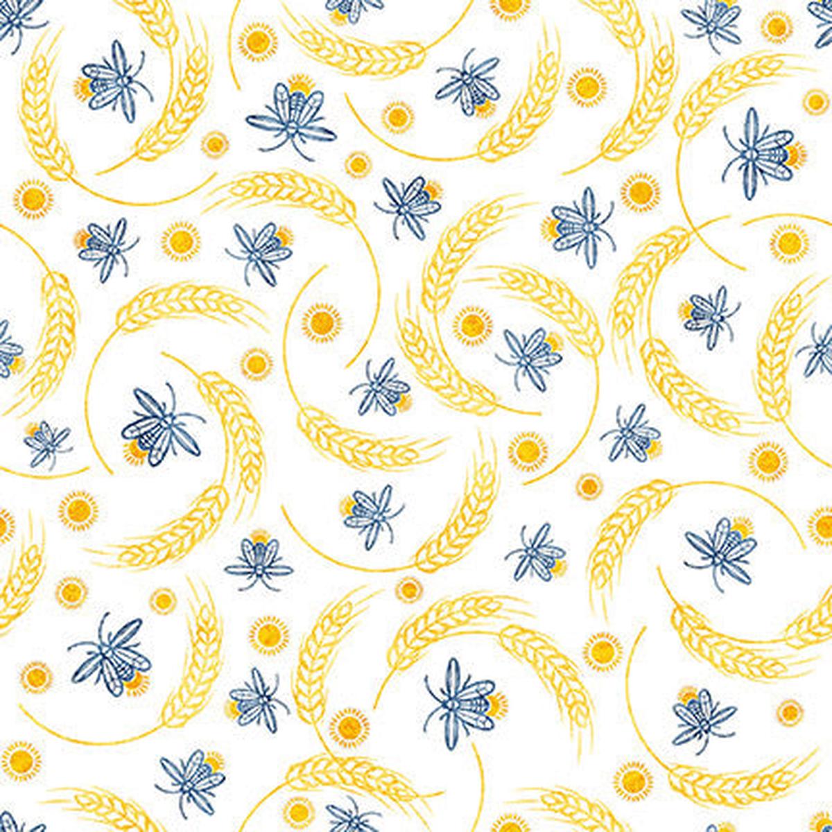 2026 All Indiana Shop Hop - Fireflies White 32030-Z