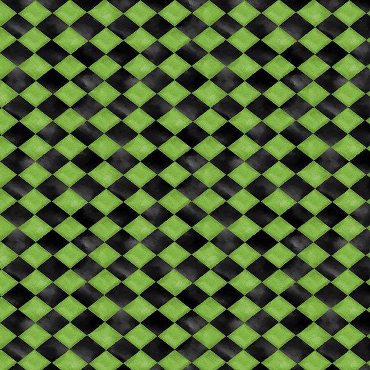 Spooky Tails Harlequin Texture Green