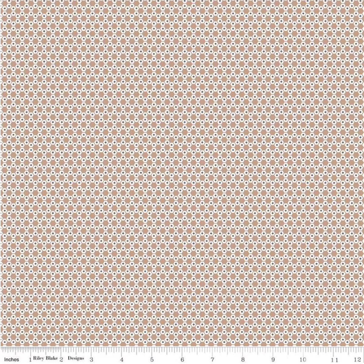 Lori Holt | Stitch Hexy | Nutmeg