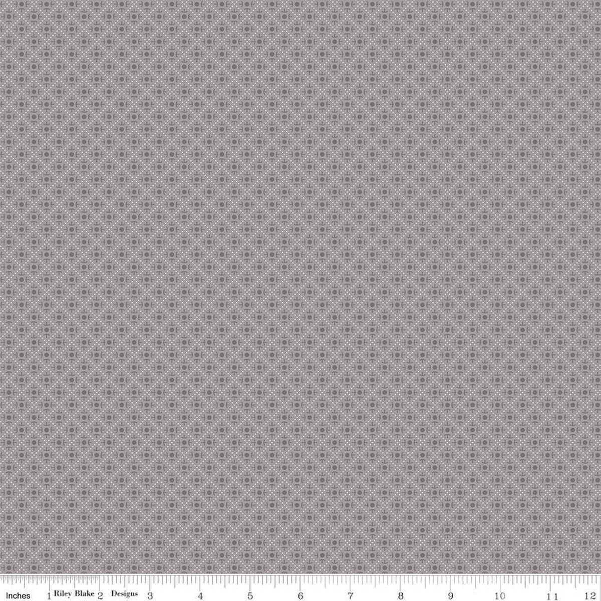 Fabric Riley Blake Gray Bushel Bee Plaids by the Quarter Yard C12030-GRAY