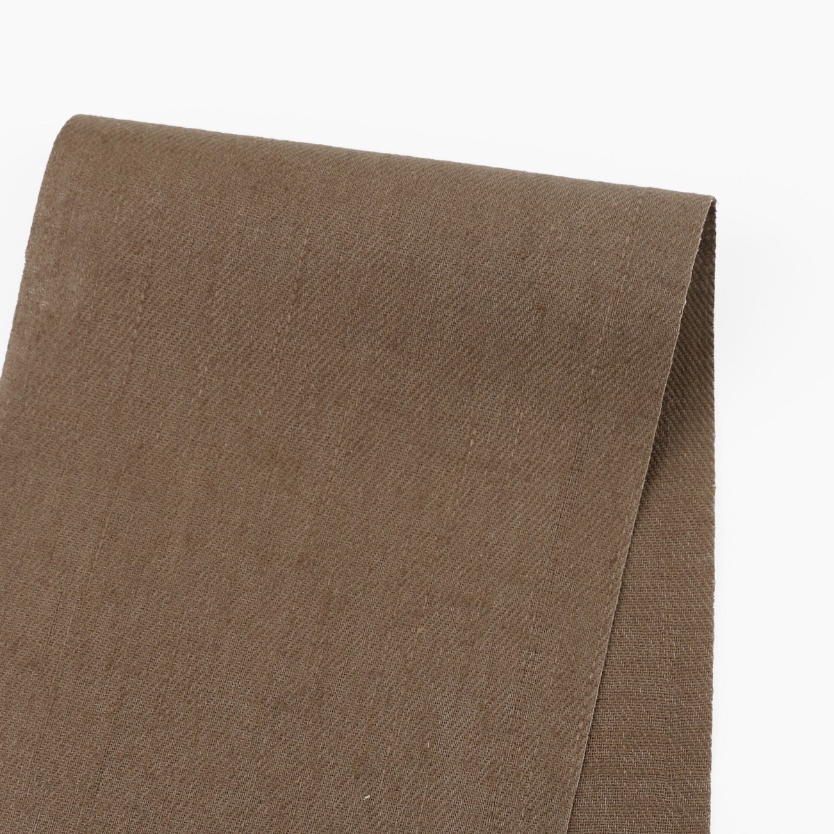 Midweight Slubby Linen/Cotton - Chocolate