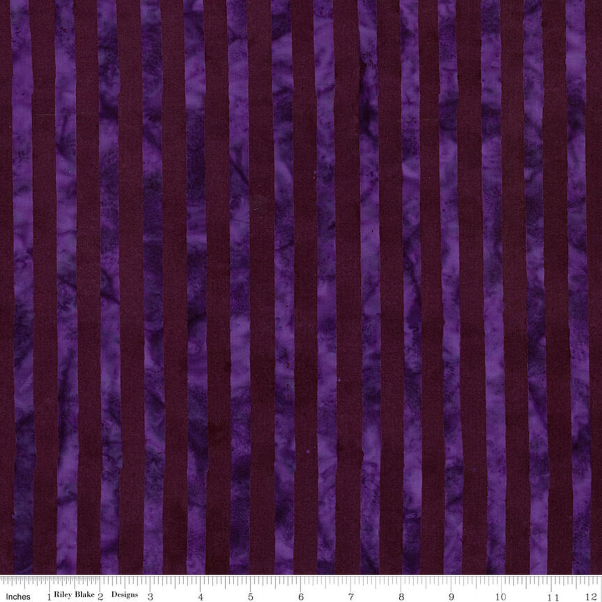 Elementals Batiks - Get in Line - Plum Dressing
