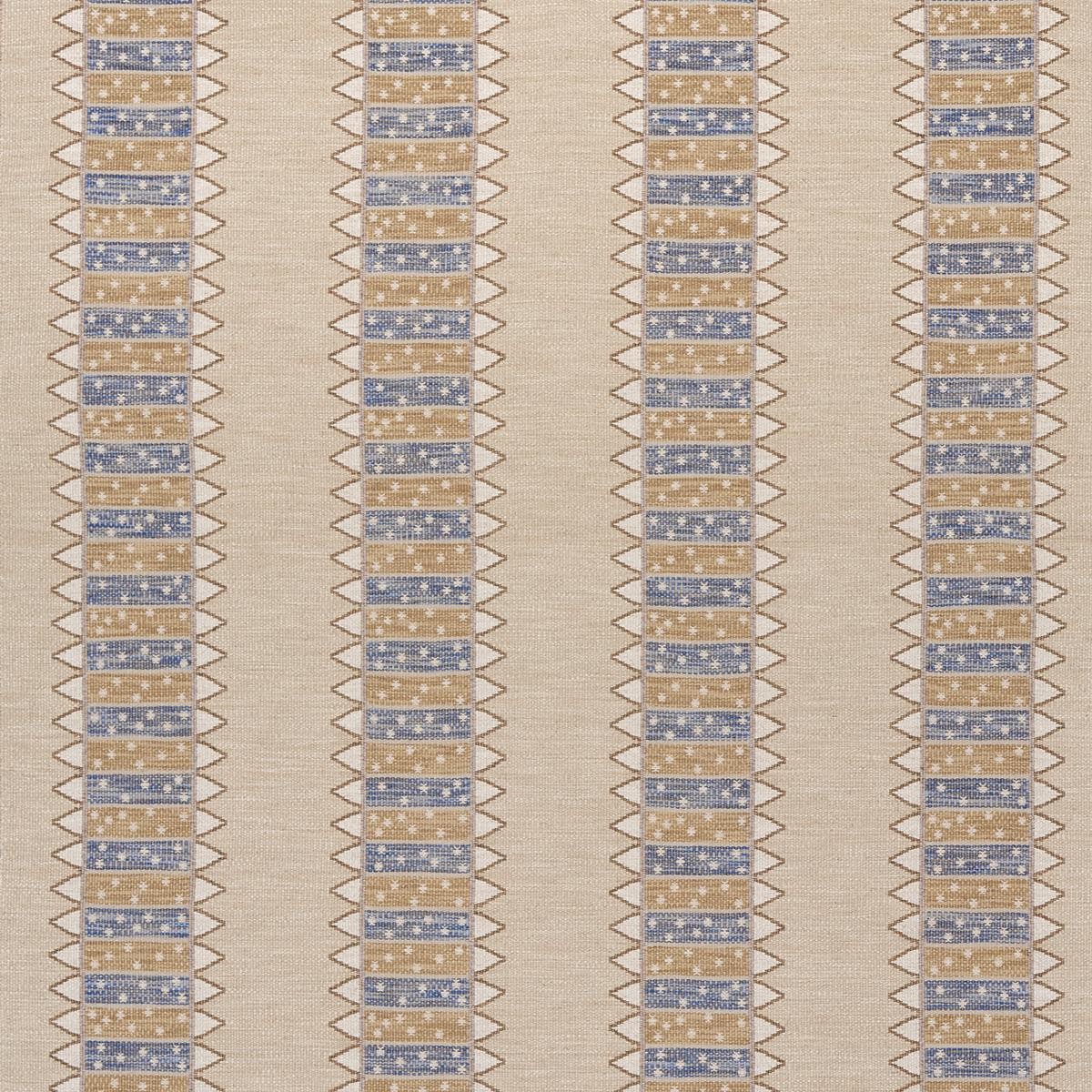 Noor Kilim Stripe Ochre 81980 by Schumacher Fabric