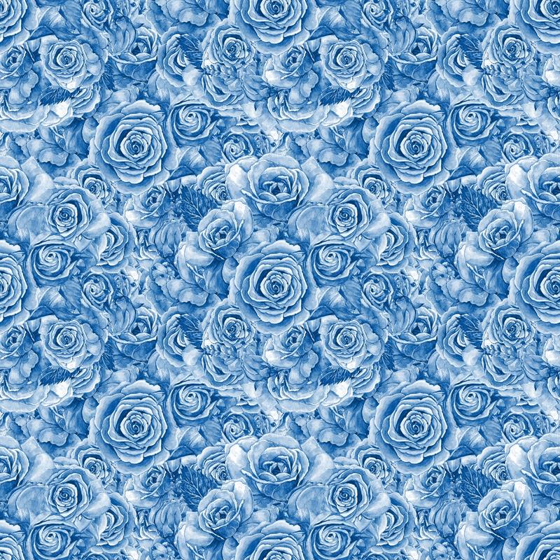 Rose Bouquet Pattern 50 Quilting Cotton Fabric