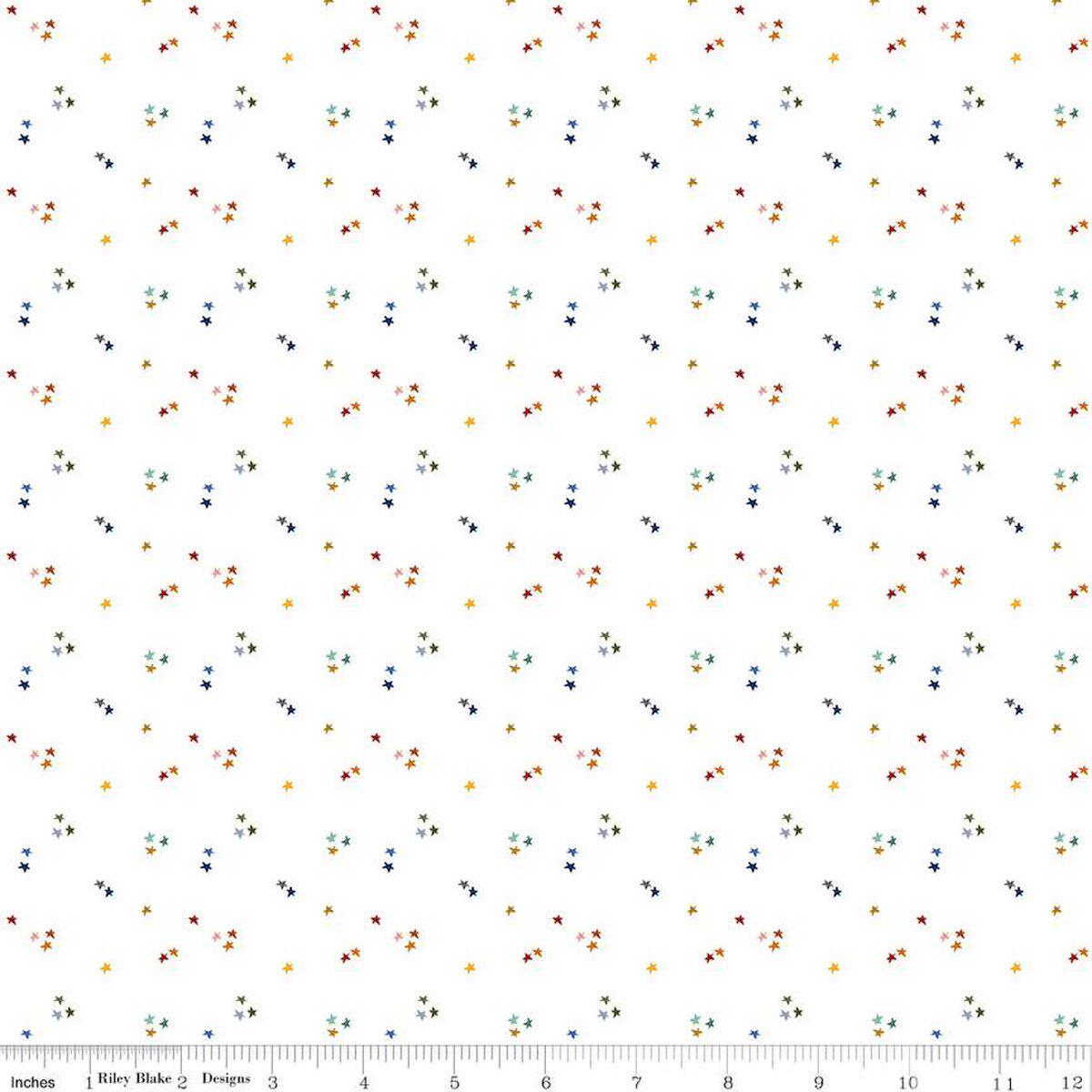 Fabric Riley Blake Cloud Shining Star by the Quarter Yard C15466-CLOUD