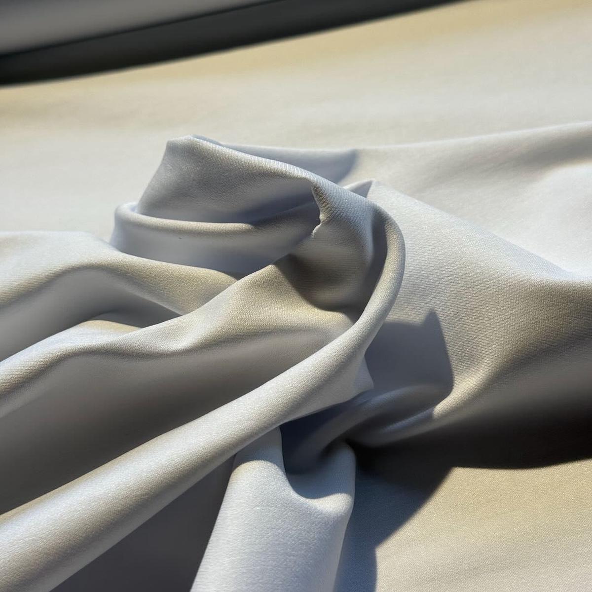 White stretch fabric "Priscilla" (price for 10cm)