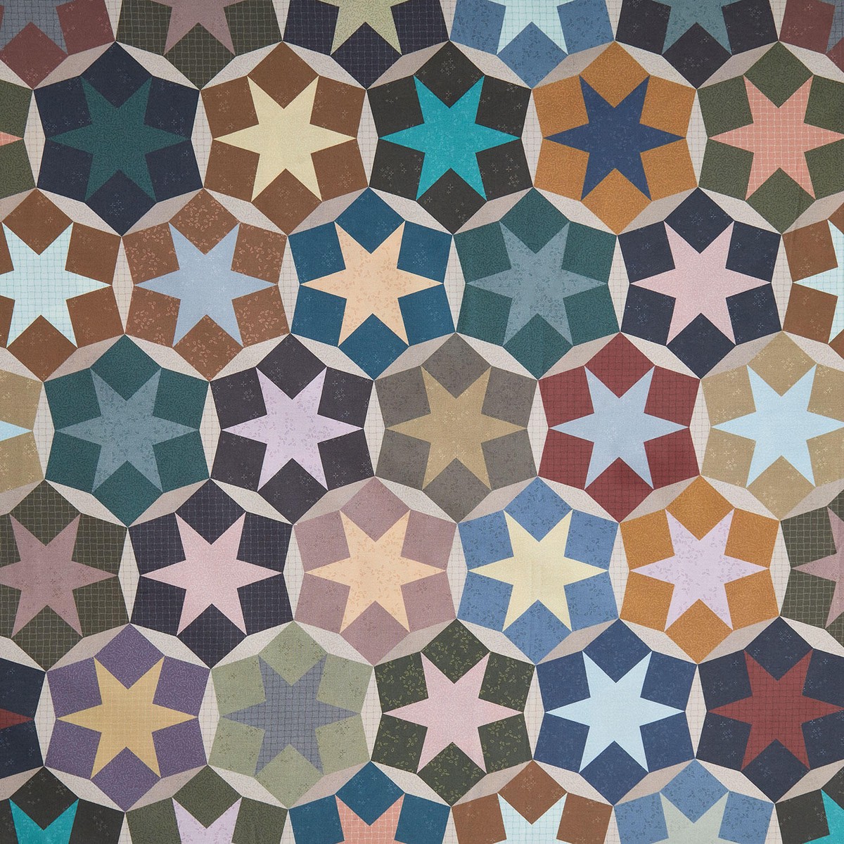 Perfect Points II - Stellar Dusk 108" Wide Backing