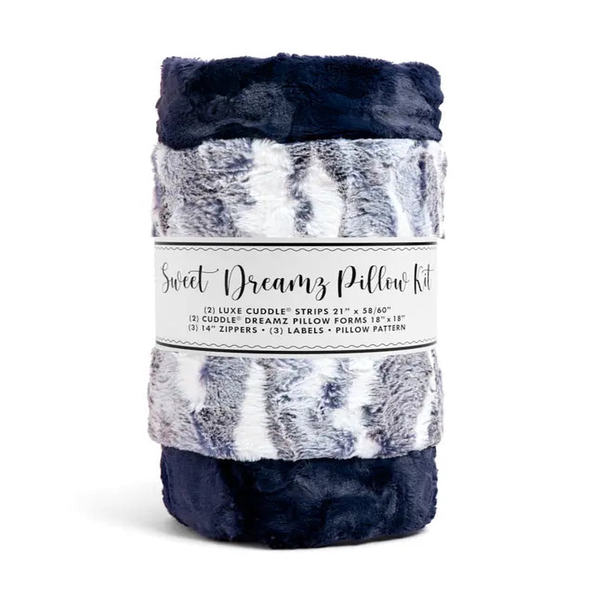Sweet Dreamz Frosted Himalayan Navy Pillow Kit