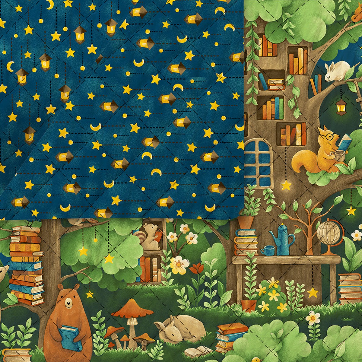 Forest Fables Pre-Quilt