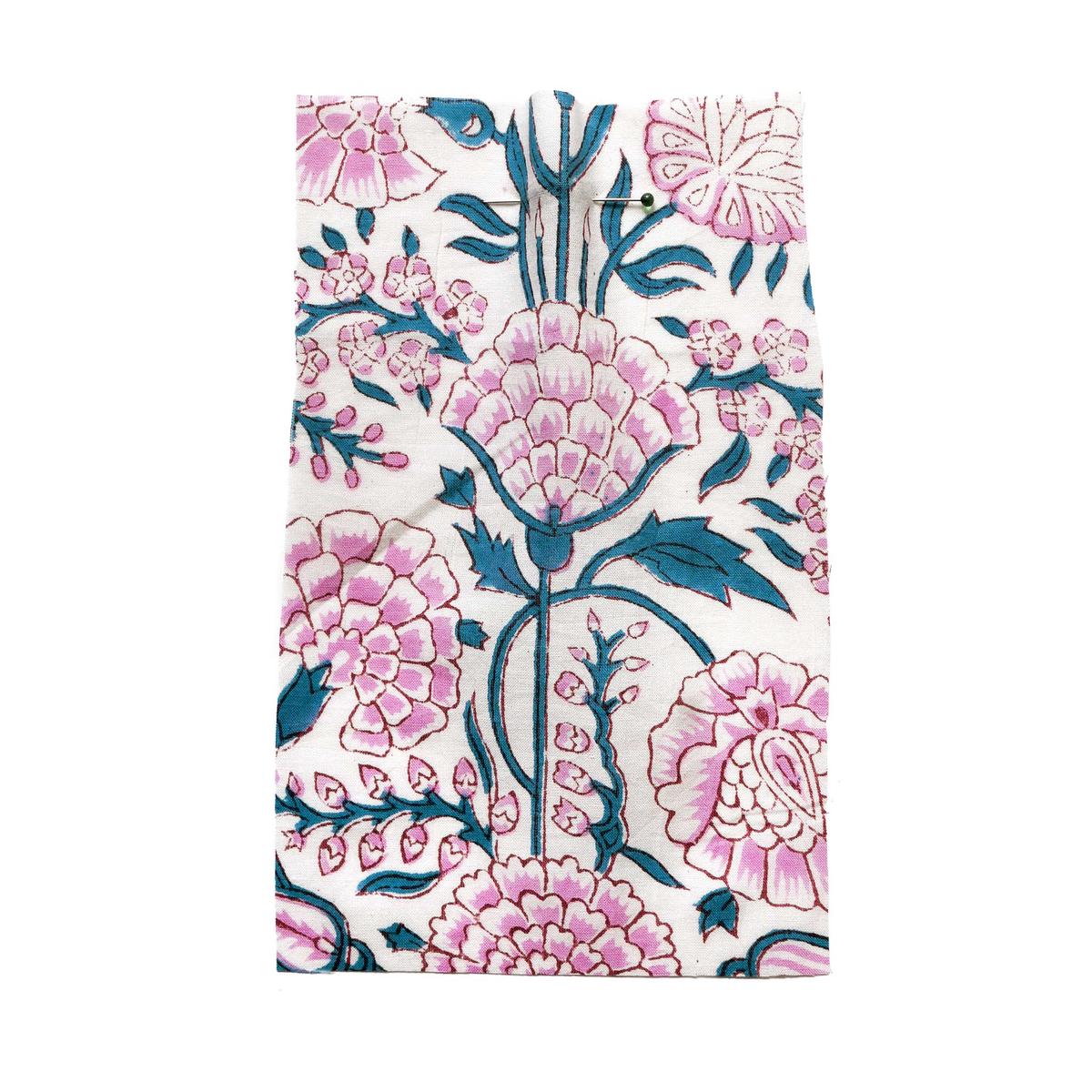 Block Print Bine Pink