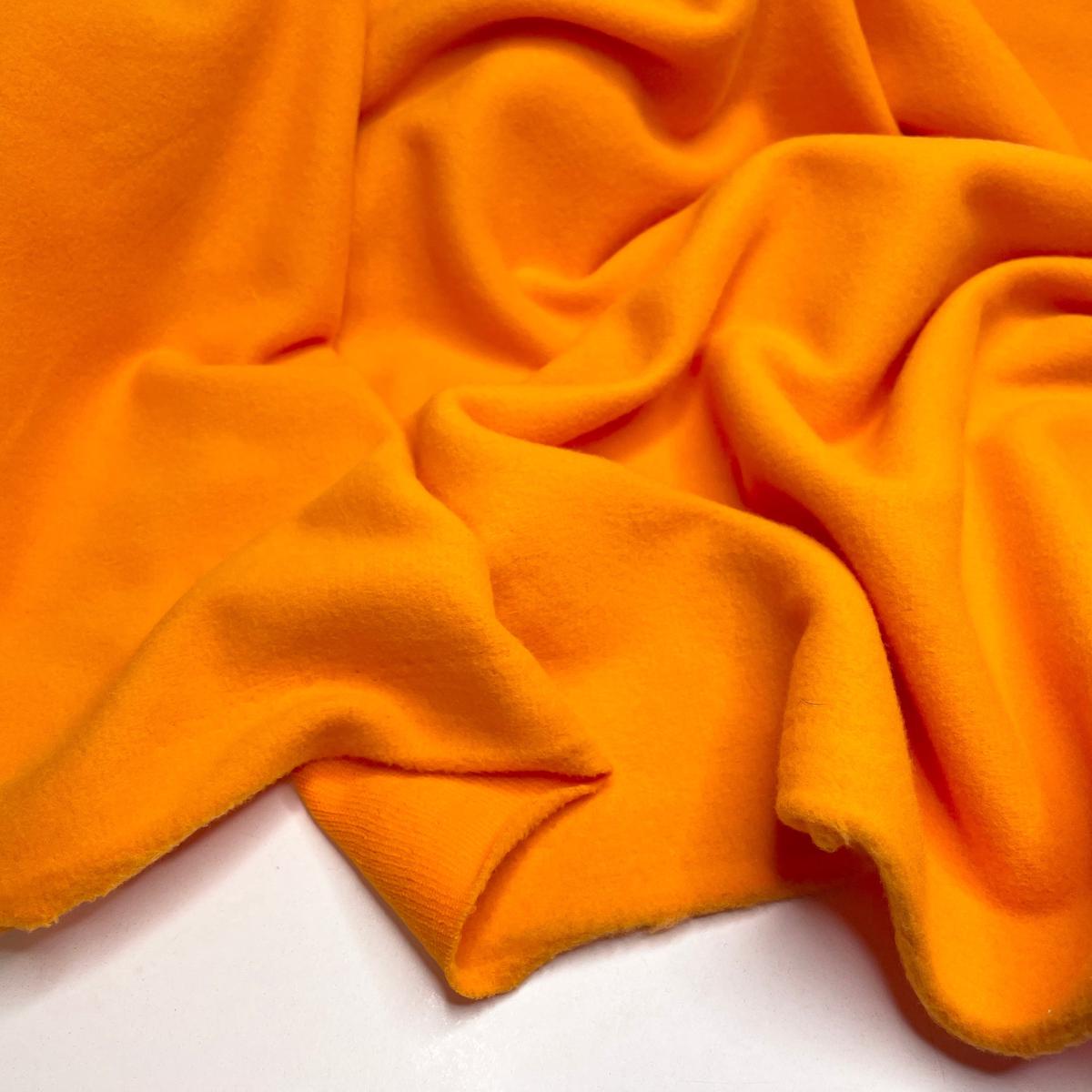 Kraft Singles Slices - Rib Knit Polartec Fleece Polyester Blend Knit - Orange - Bundles