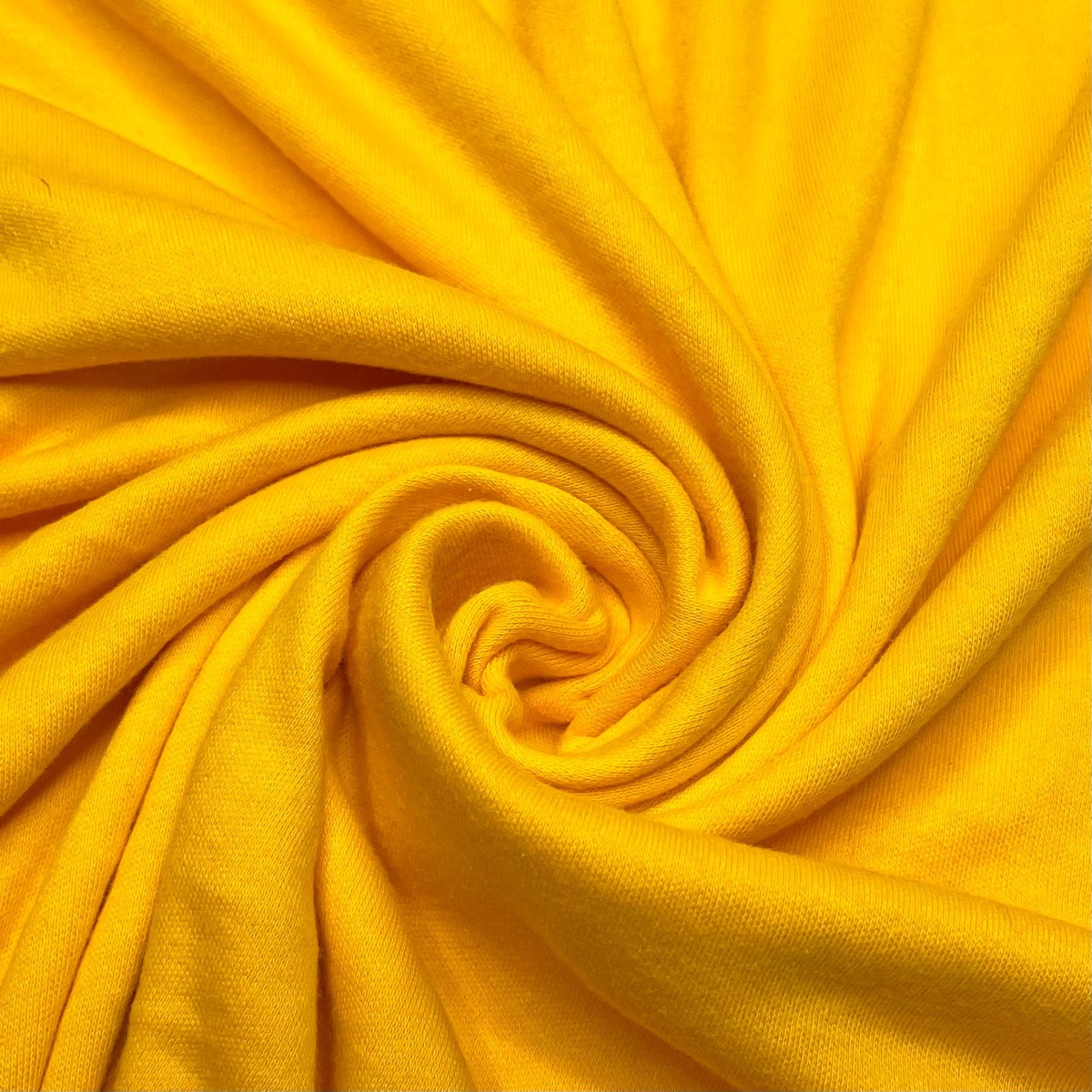 Sun Flare - Tubular Jersey Cotton Blend Knit - Yellow - 0.85M Bundle