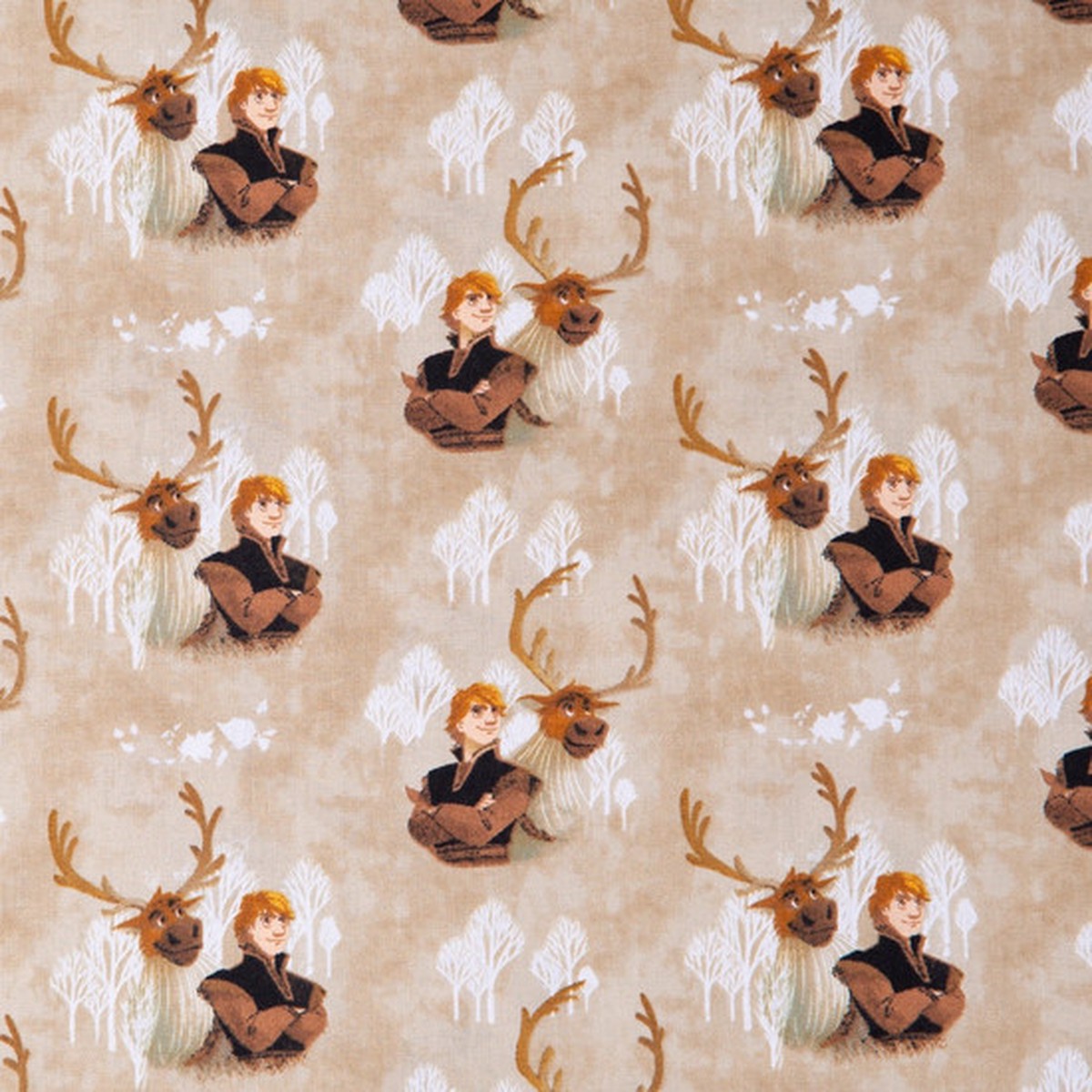 Frozen Kristoff & Sven - 100% Cotton