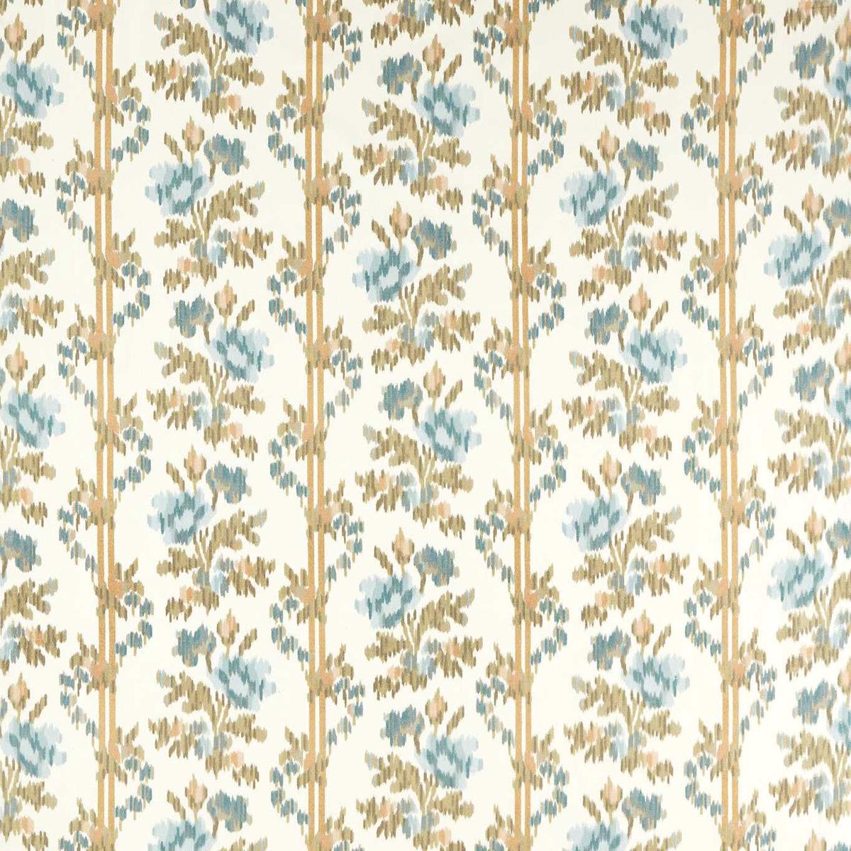 SANDERSON Apothecary Rose Fabric Contemporary, Floral Ether Blues - DHIF237596