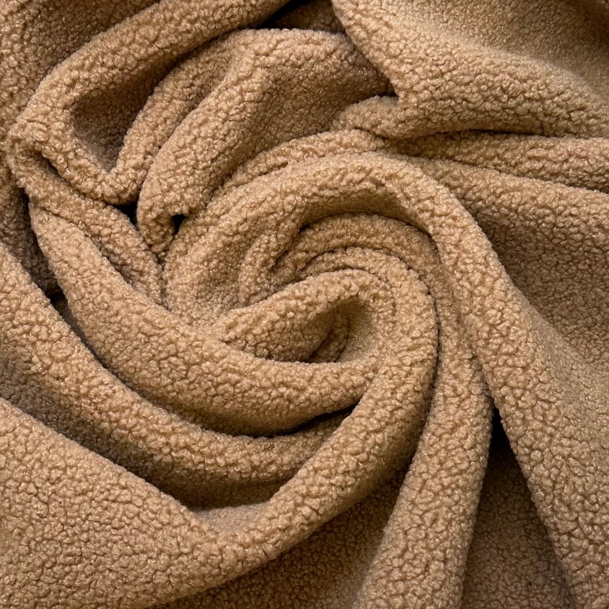 Making A Lean To - Fleece Polyester Blend Knit - Light Beige - 2M Bundle