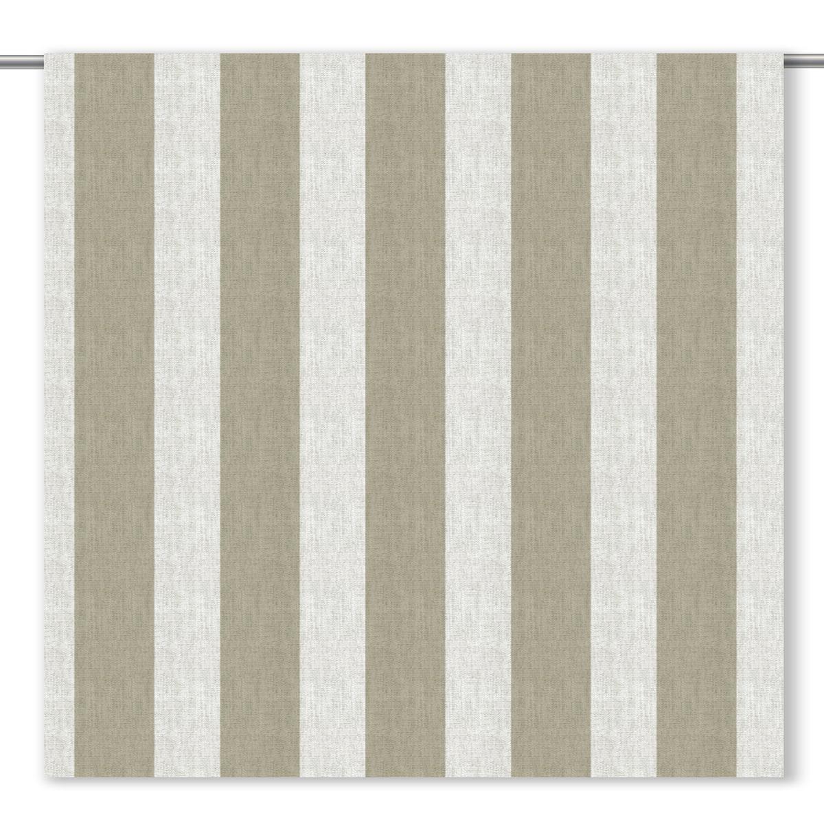 'Tamarix' Fabric by the Yard (Greige/ White)