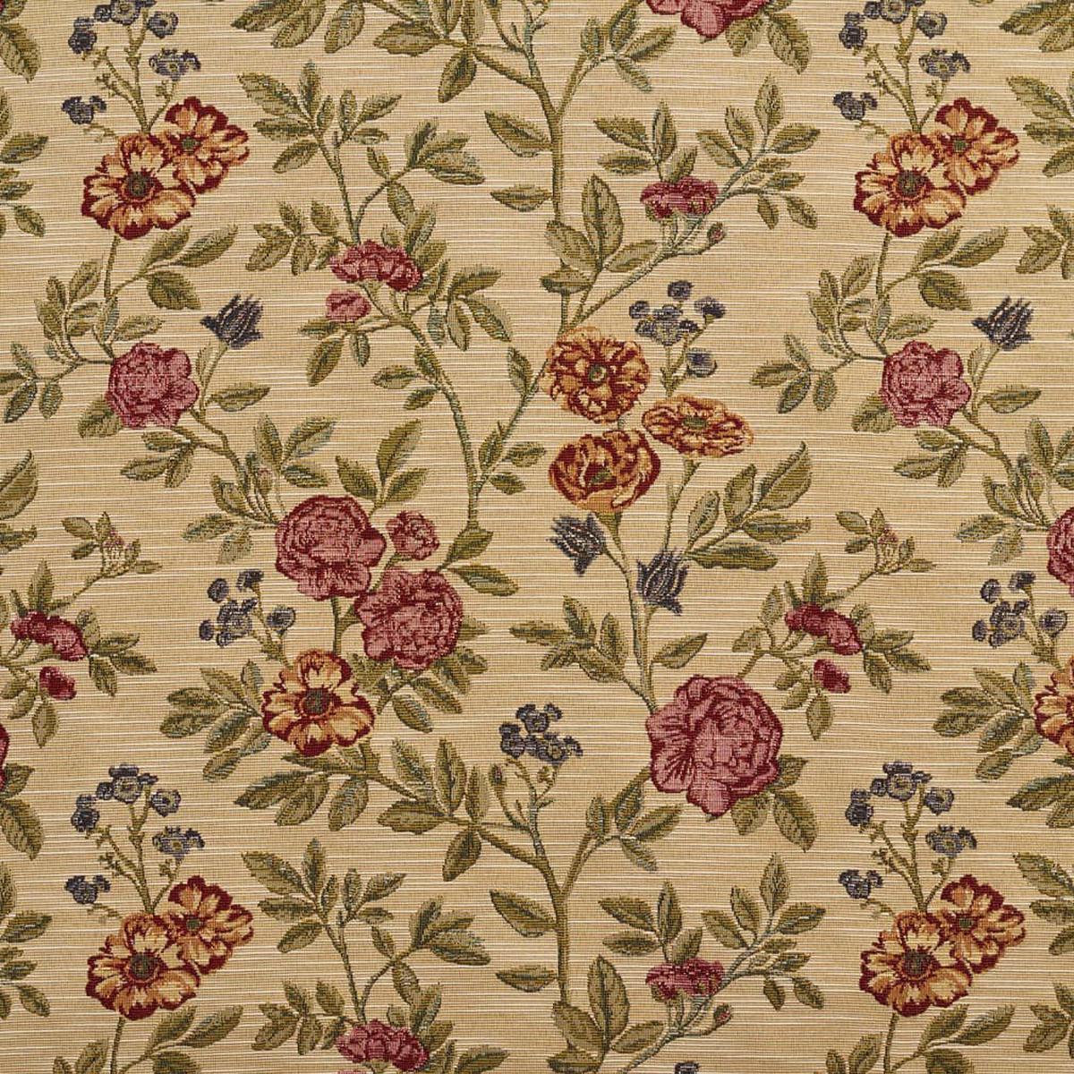 Charlotte - D2057 - Ecru Bouquet - Fabric by the Yard - Ecru Bouquet