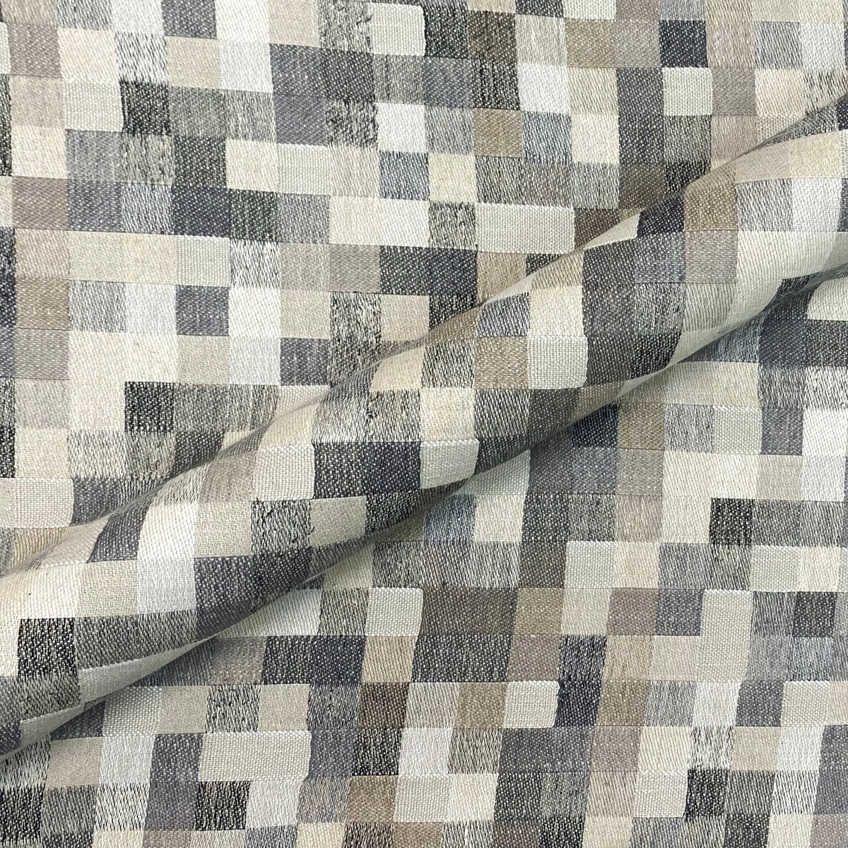 Modern Patchwork Jacquard Upholstery Fabric 52"