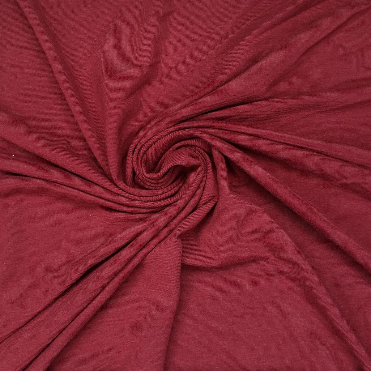 Jam Making - Bamboo/Cotton Knit - Burgundy - Bundles