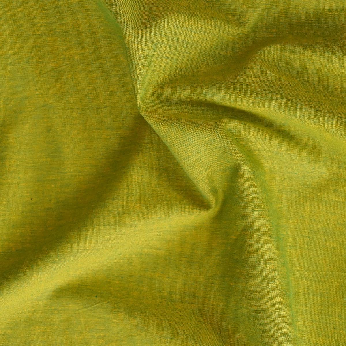 Pure Cotton Plain Green fabric