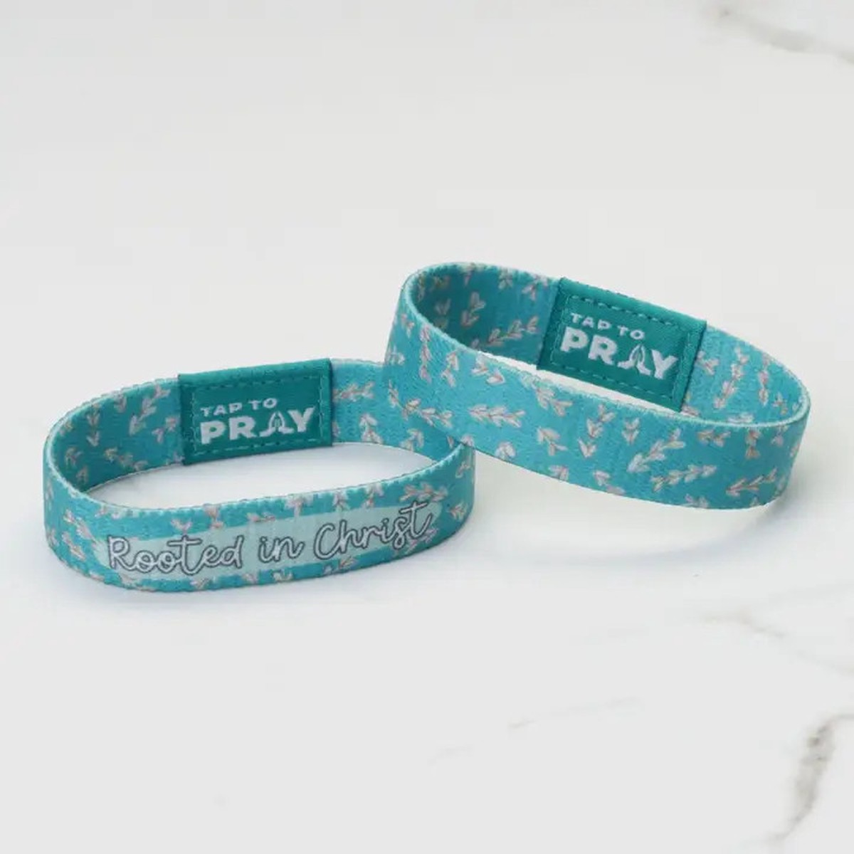 Tap To Pray Reversible Wristbands - Kingfolk Series Wristband Rooted in Christ