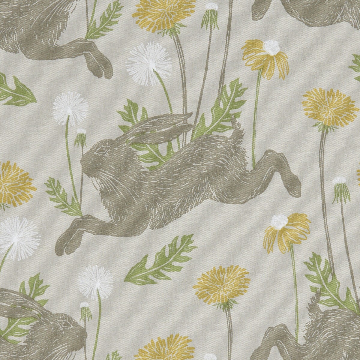 CLARKE AND CLARKE - MARCH HARE- LINEN - Fabric by the Yard