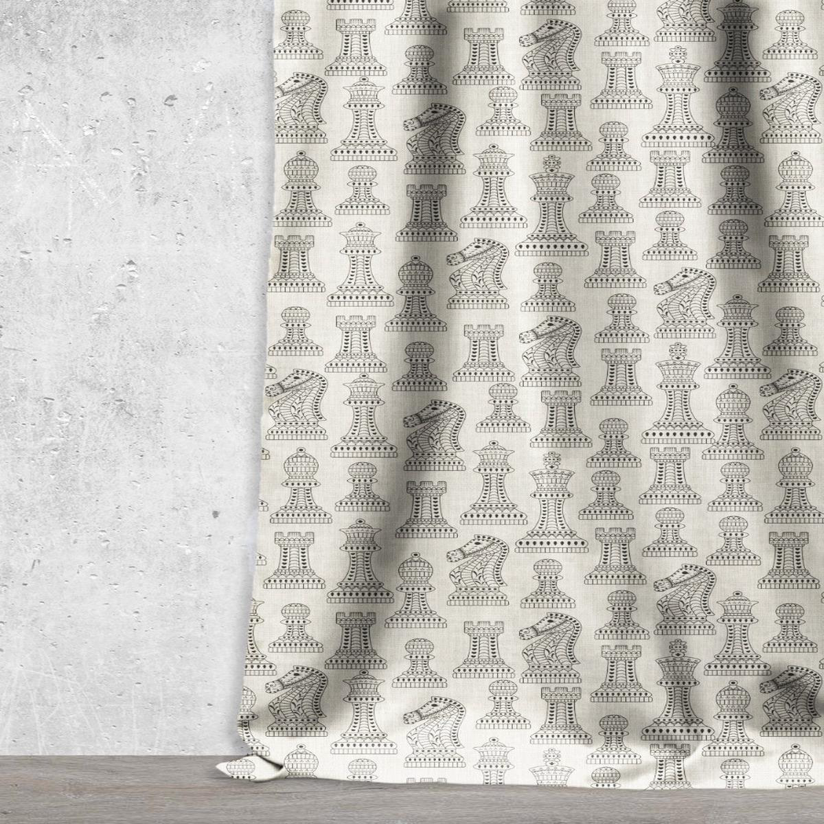 \Queso Queen\ Fabric by the Metre (Black/ Milky White)