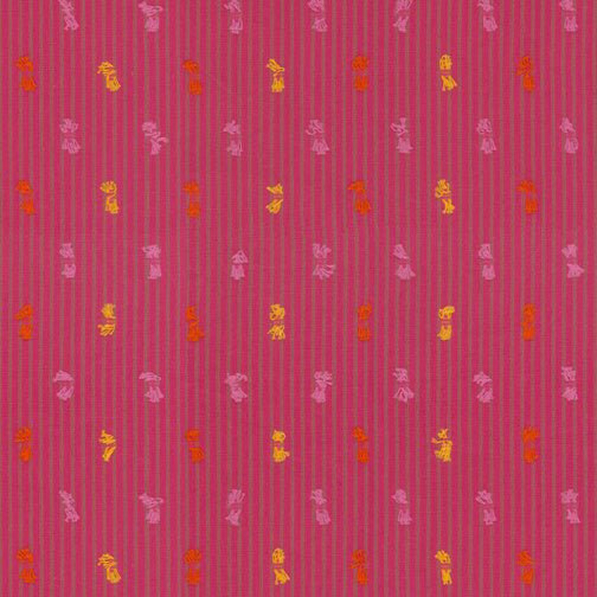 Magenta Channeling Garden Variety by Anna Maria Parry (14 yard)