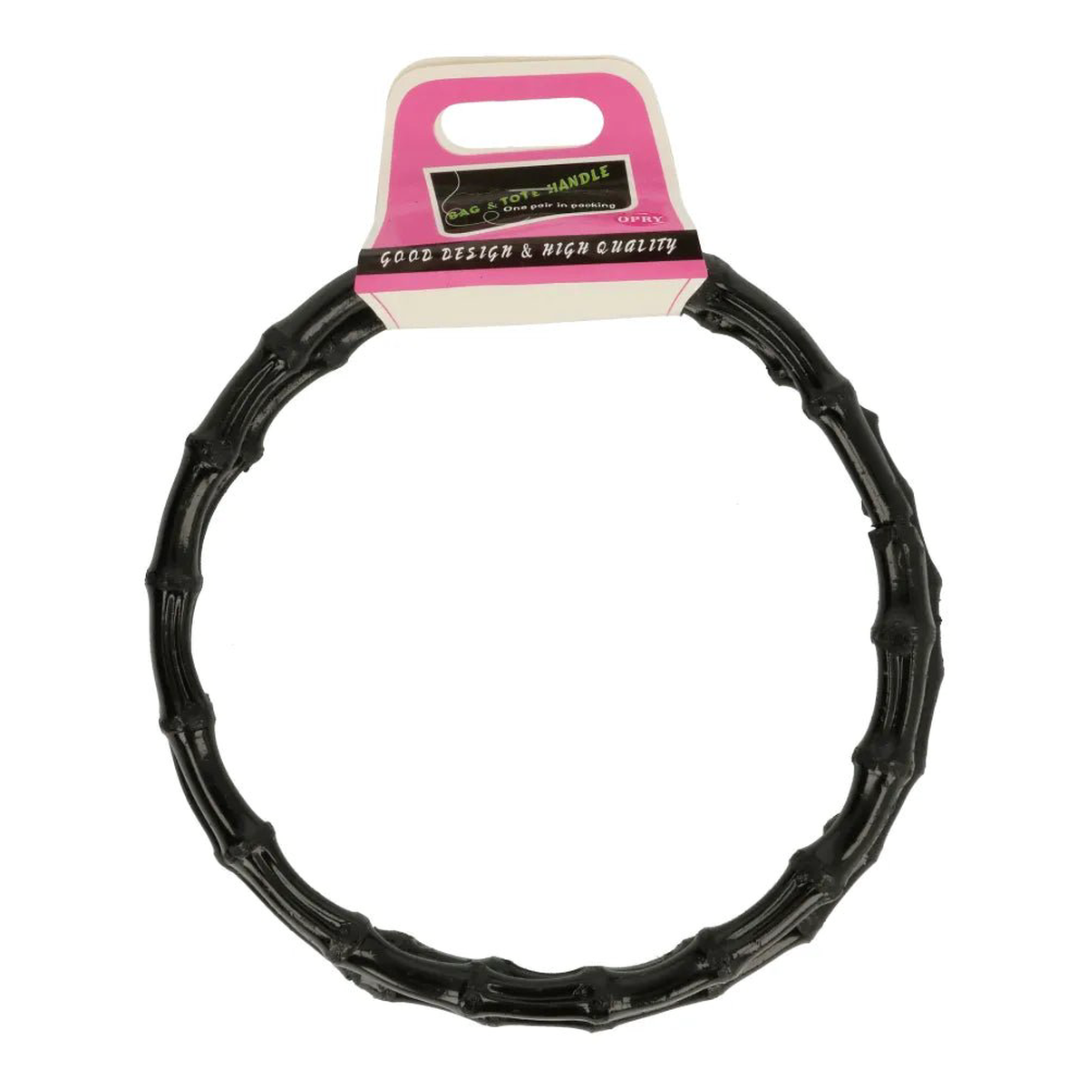 20 cm Bag Handles Black
