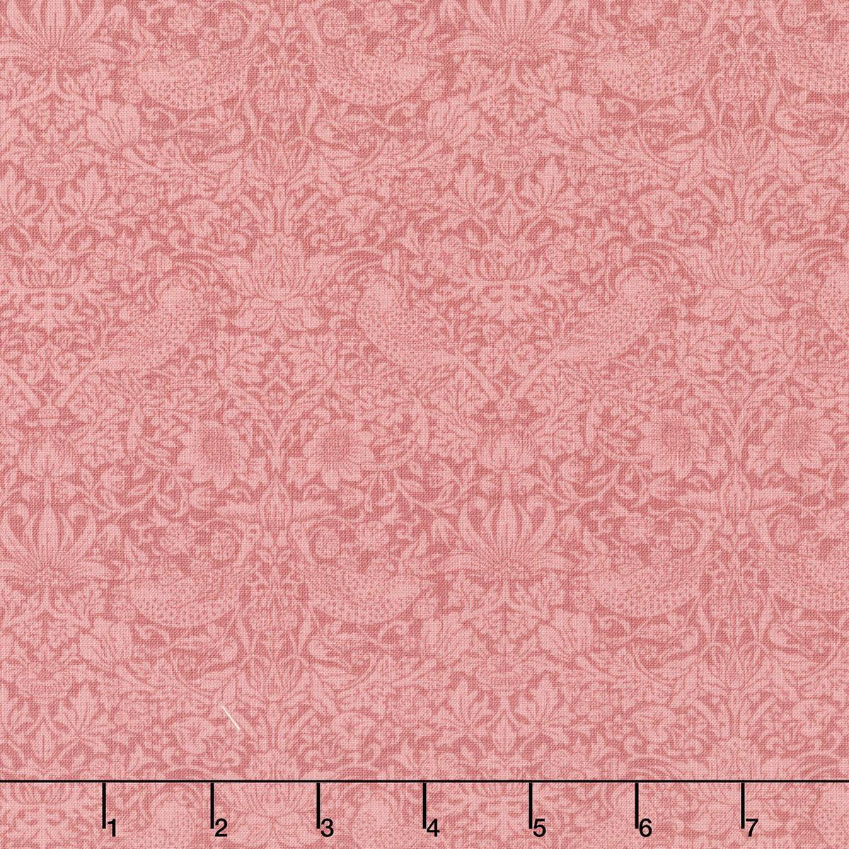 The Trellis Palette - Tonal Strawberry Thief Wardlewine Yardage