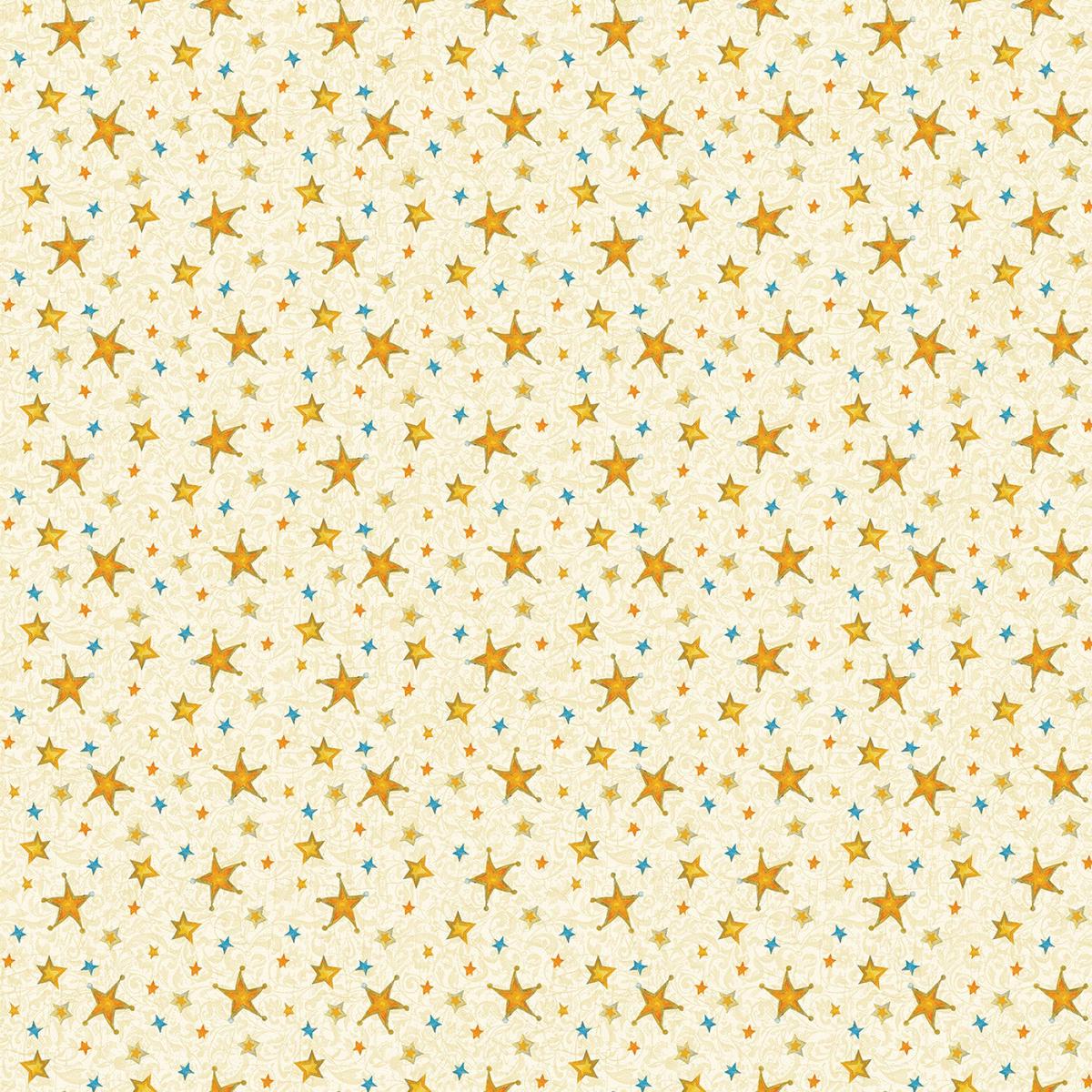 Christmas Spirit | Cream Star Splendor by David Galchutt for Benartex | 16278B-07