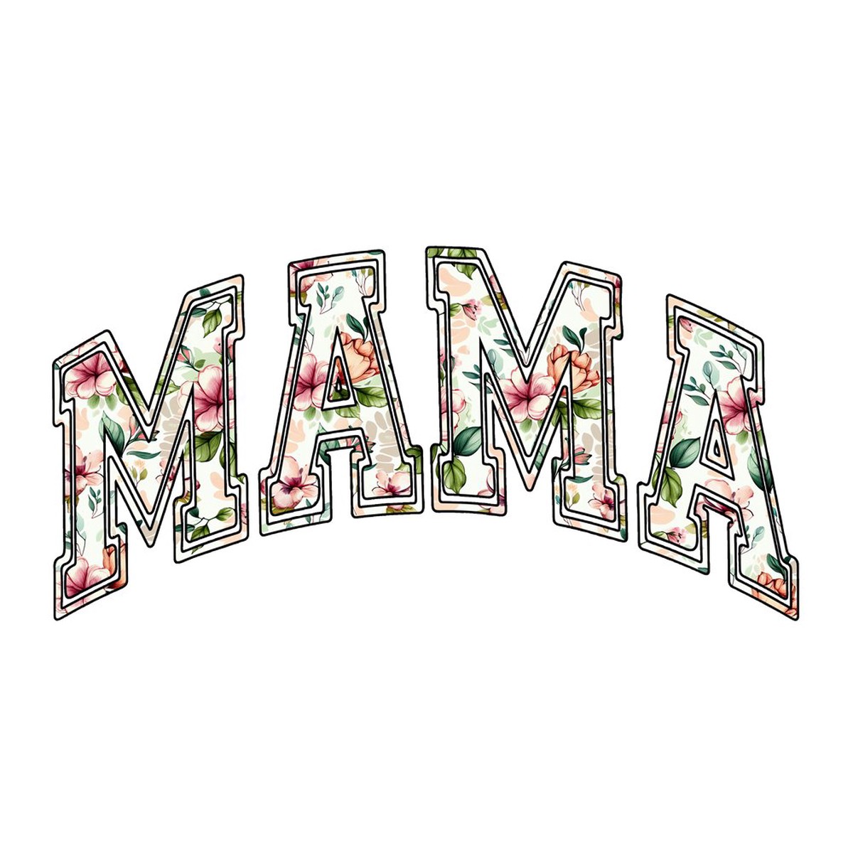 Floral Mama Fabric Panel