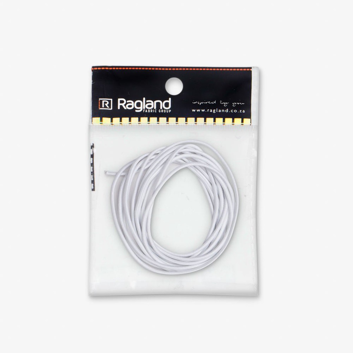Shock Cord Pre Pack 2.0mm - White & Black