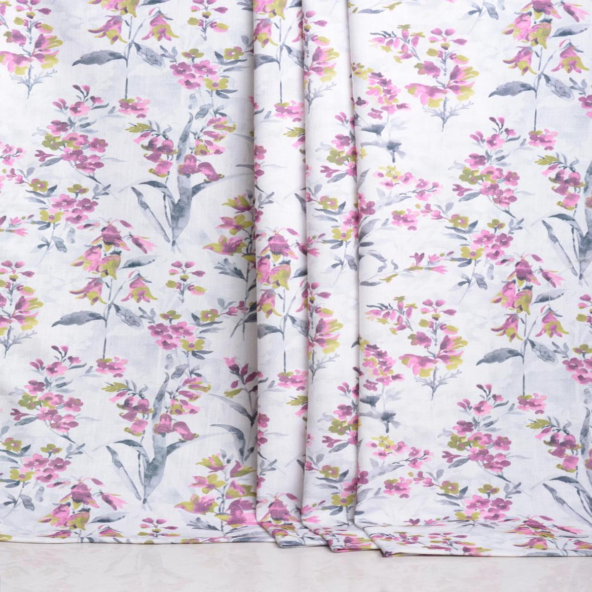 'Sweet Deal' Fabric by the Yard (Pink/ Grey)