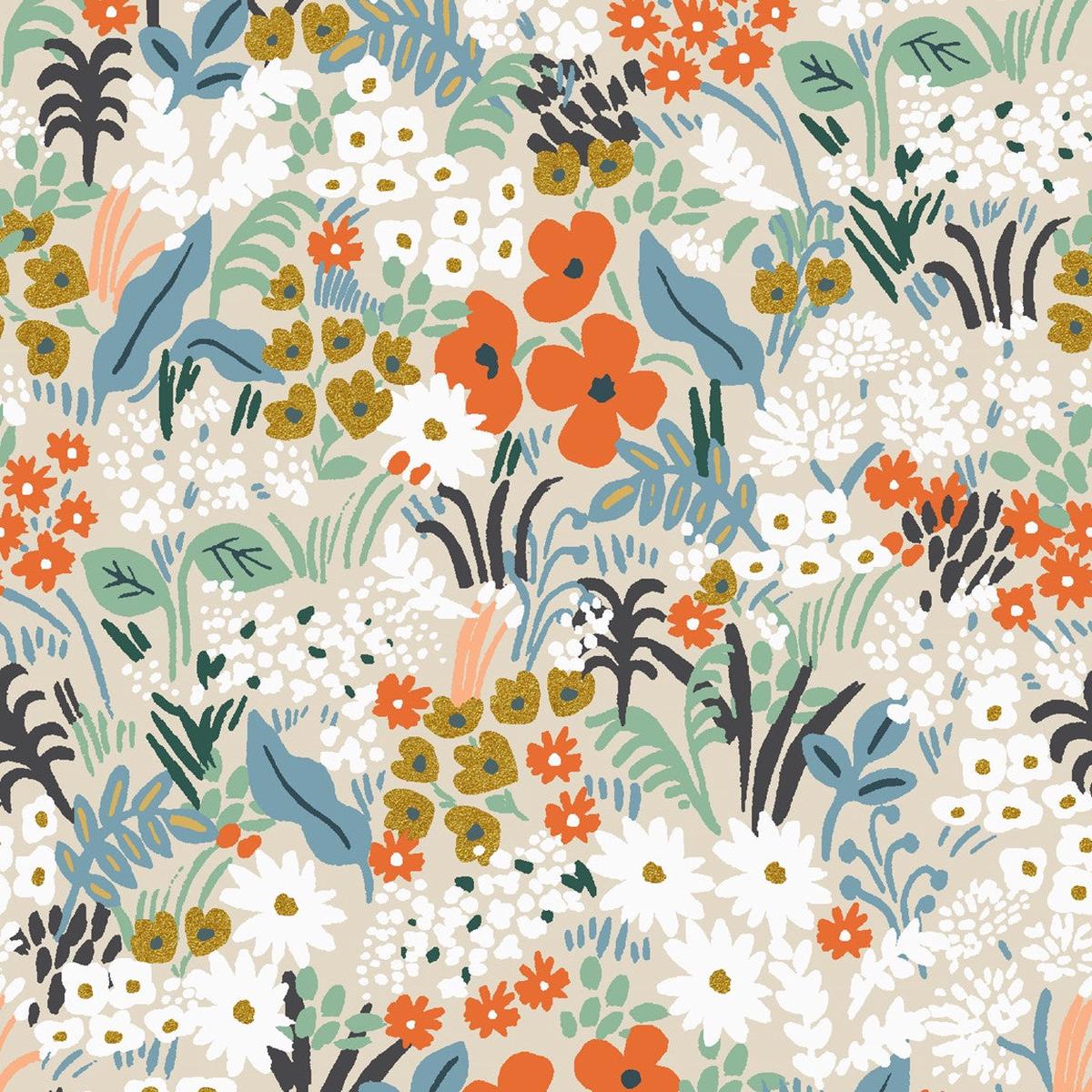 Bon Voyage | Meadow - Flax Metallic | Rifle Paper Co.
