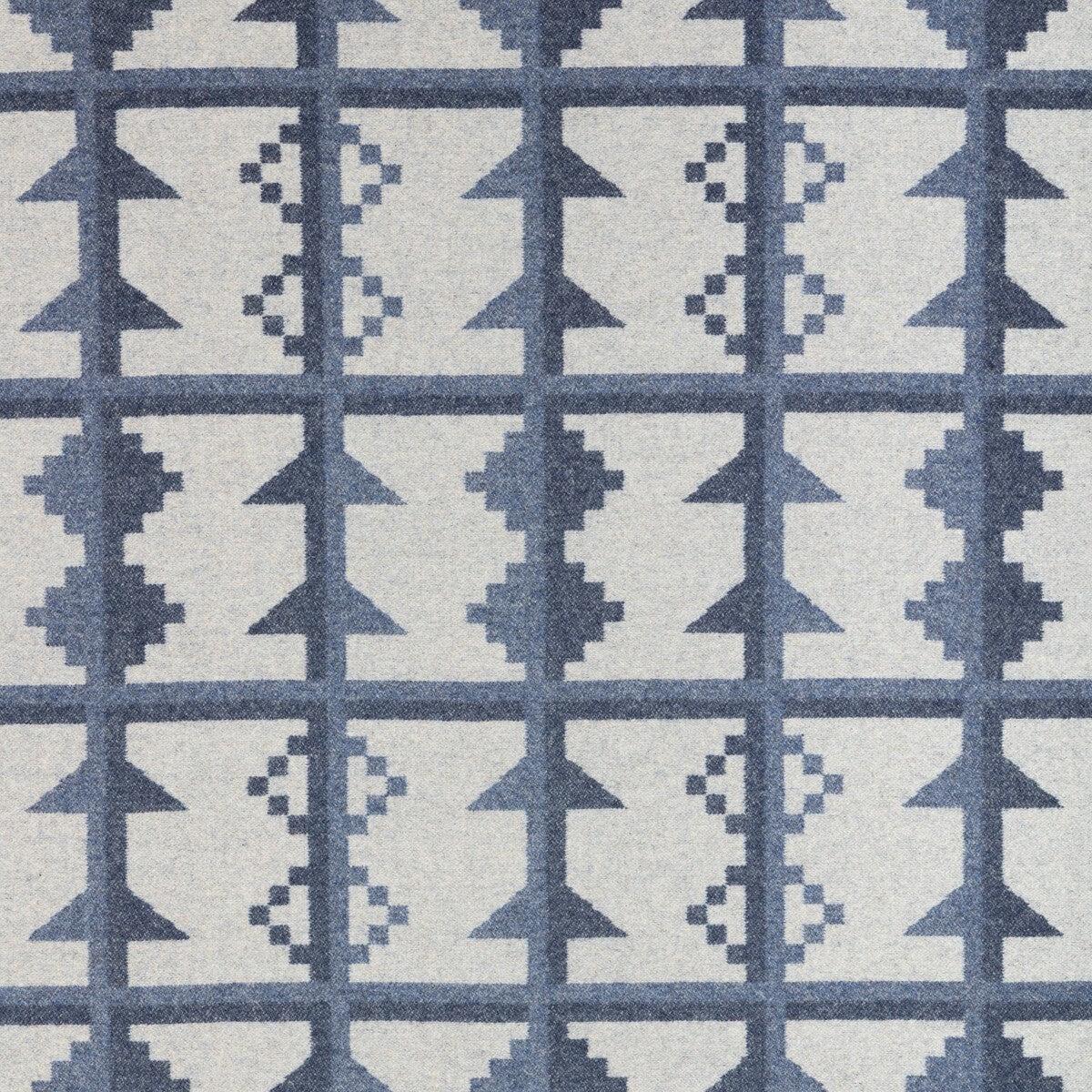 KRAVET COUTURE - VALLEY TRAIL- INDIGO - Fabric by the Yard - INDIGO