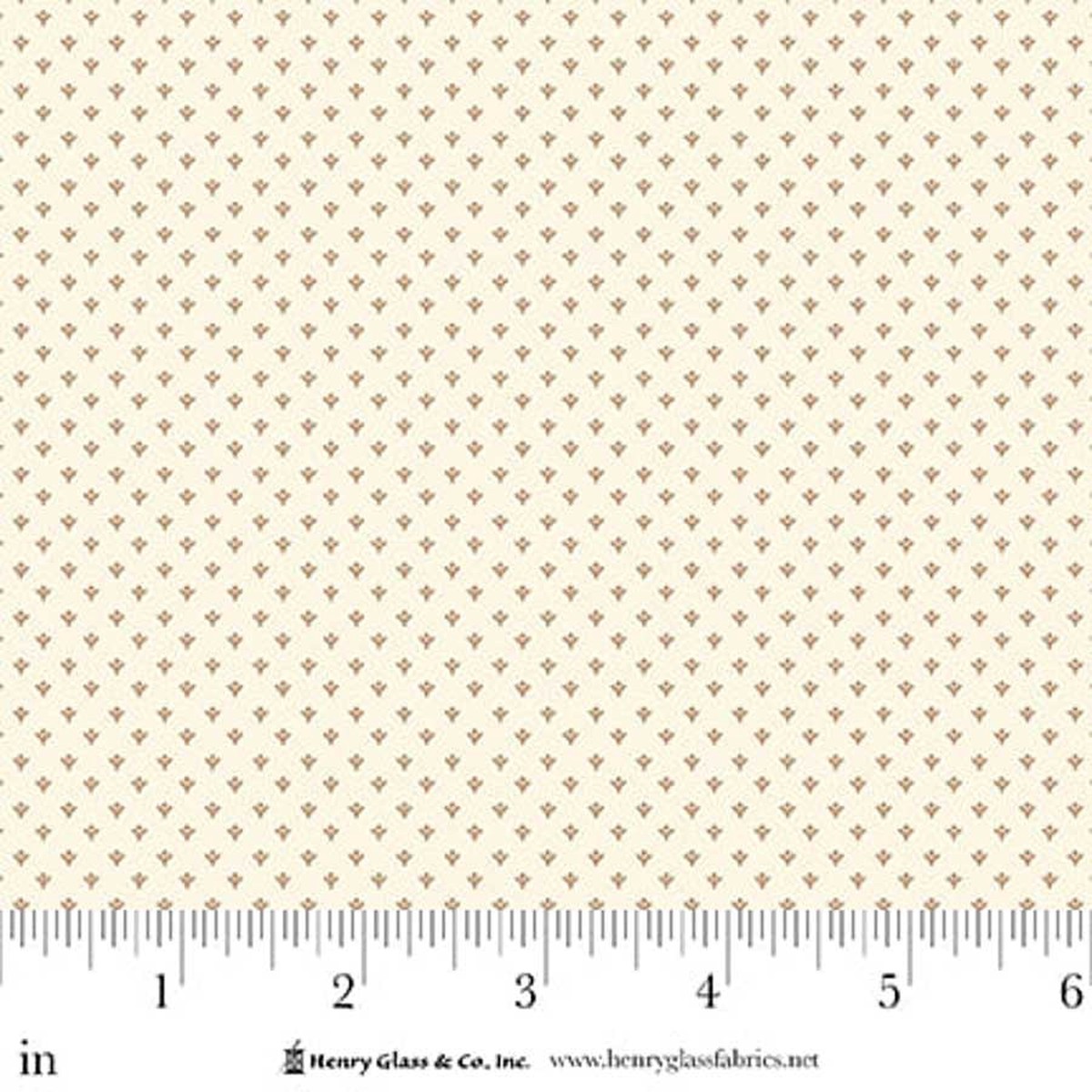 Seasonal Shirtings Tiny Buds Beige