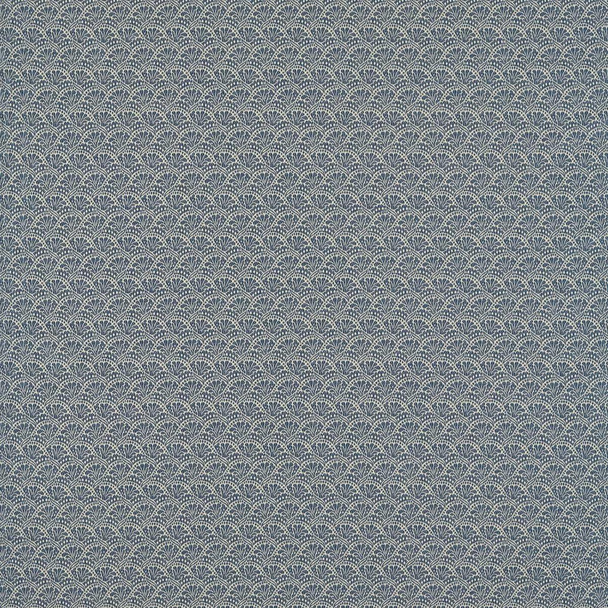 Zoffany Tudor Damask Indigo Fabric
