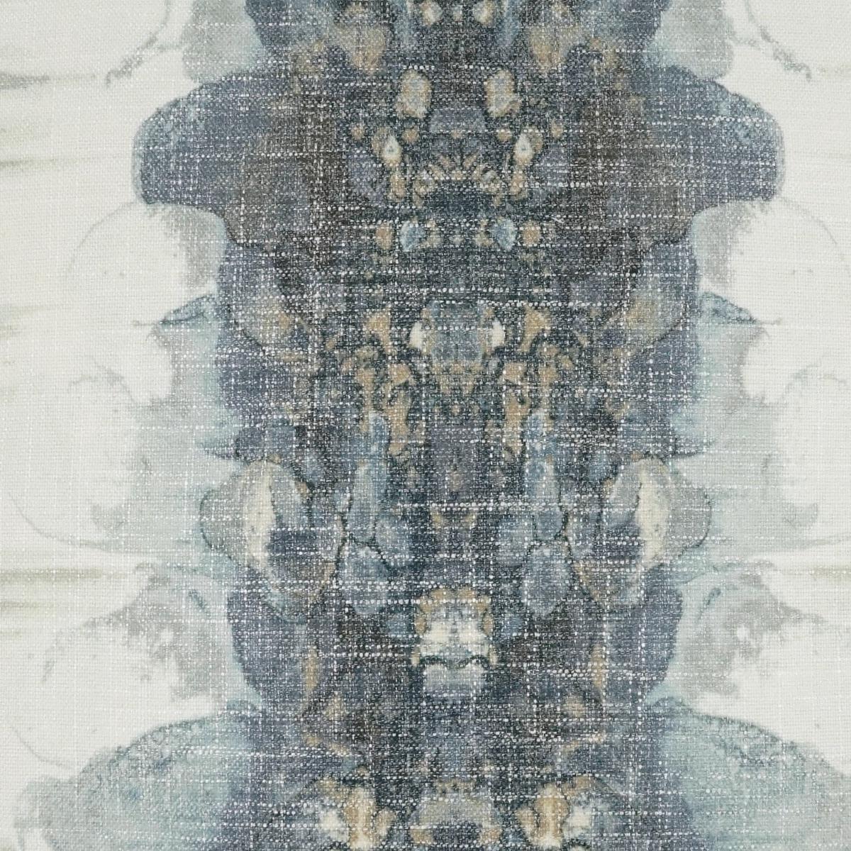 D.V. KAP HOME 4235-O-YARD Lagos Fabric - Ocean Abstract Blue - Lagos