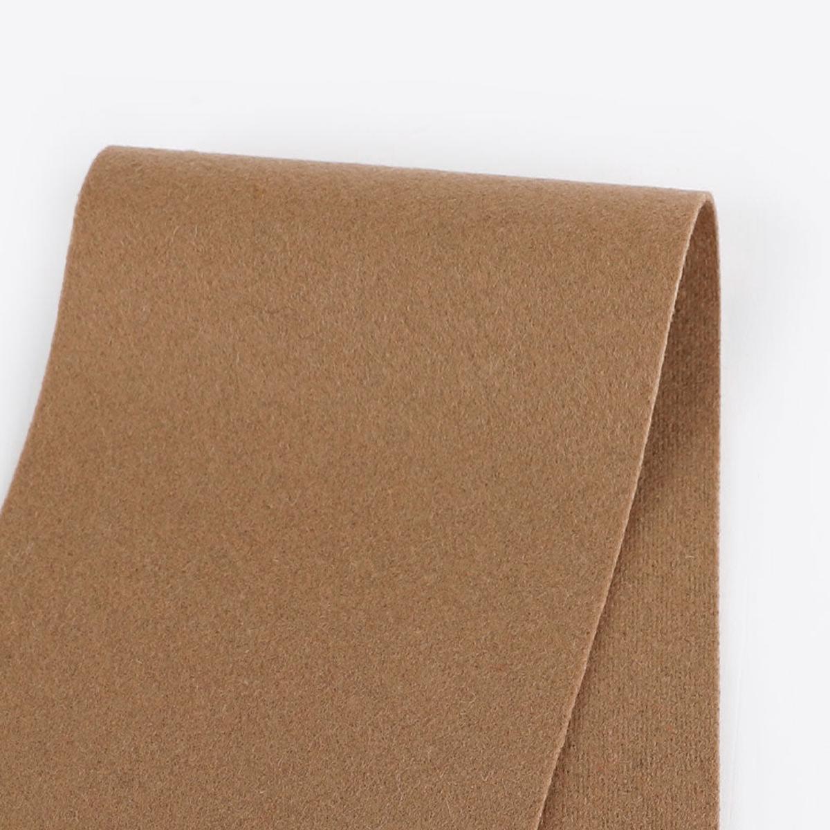 Wool/Cashmere Blend Melton - Noix