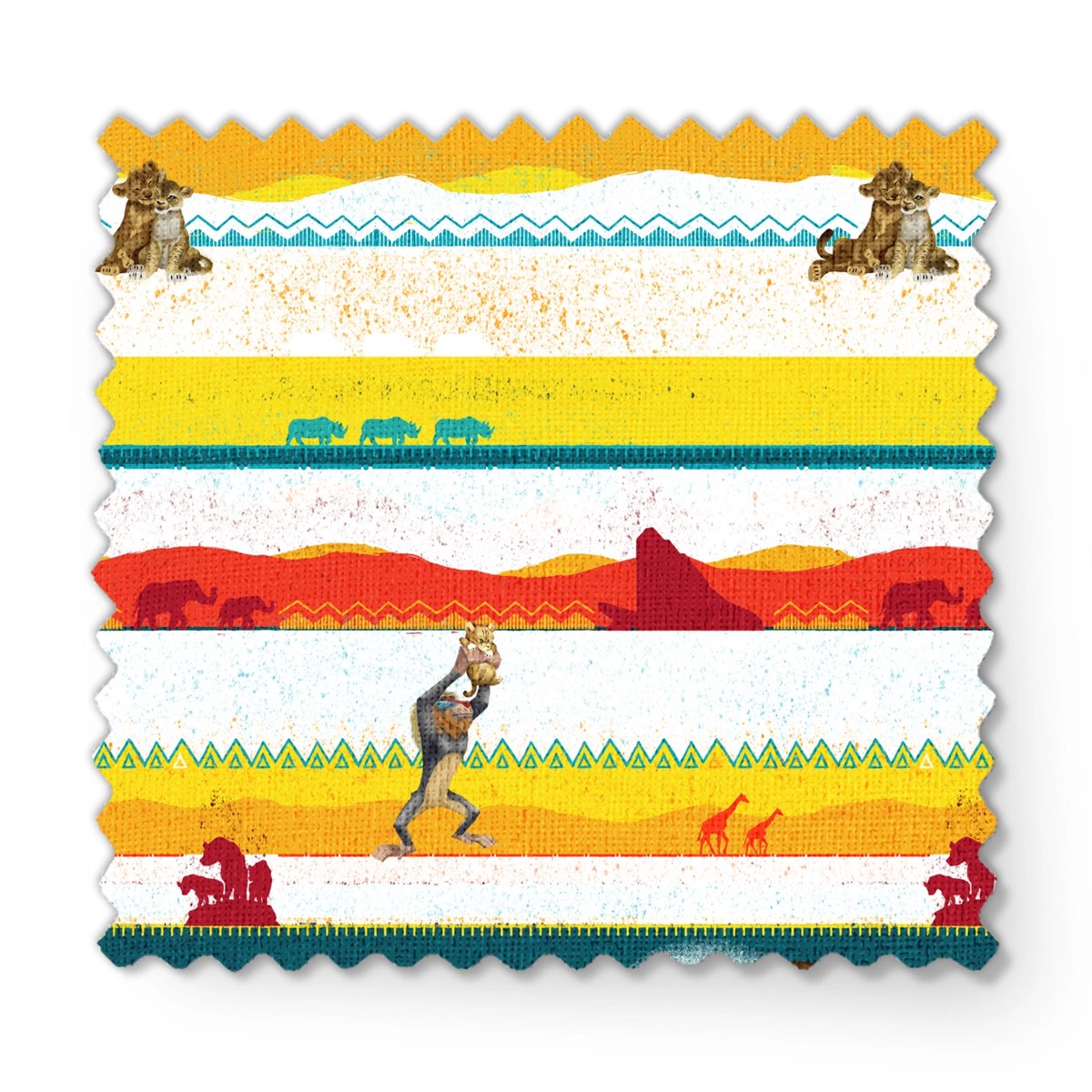 Disney The Lion King Exotic Savanna Fabric