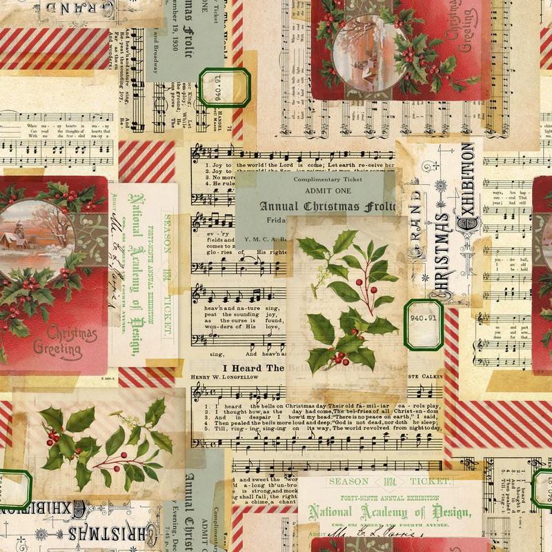 Holidays Past - Holiday Collage Multi