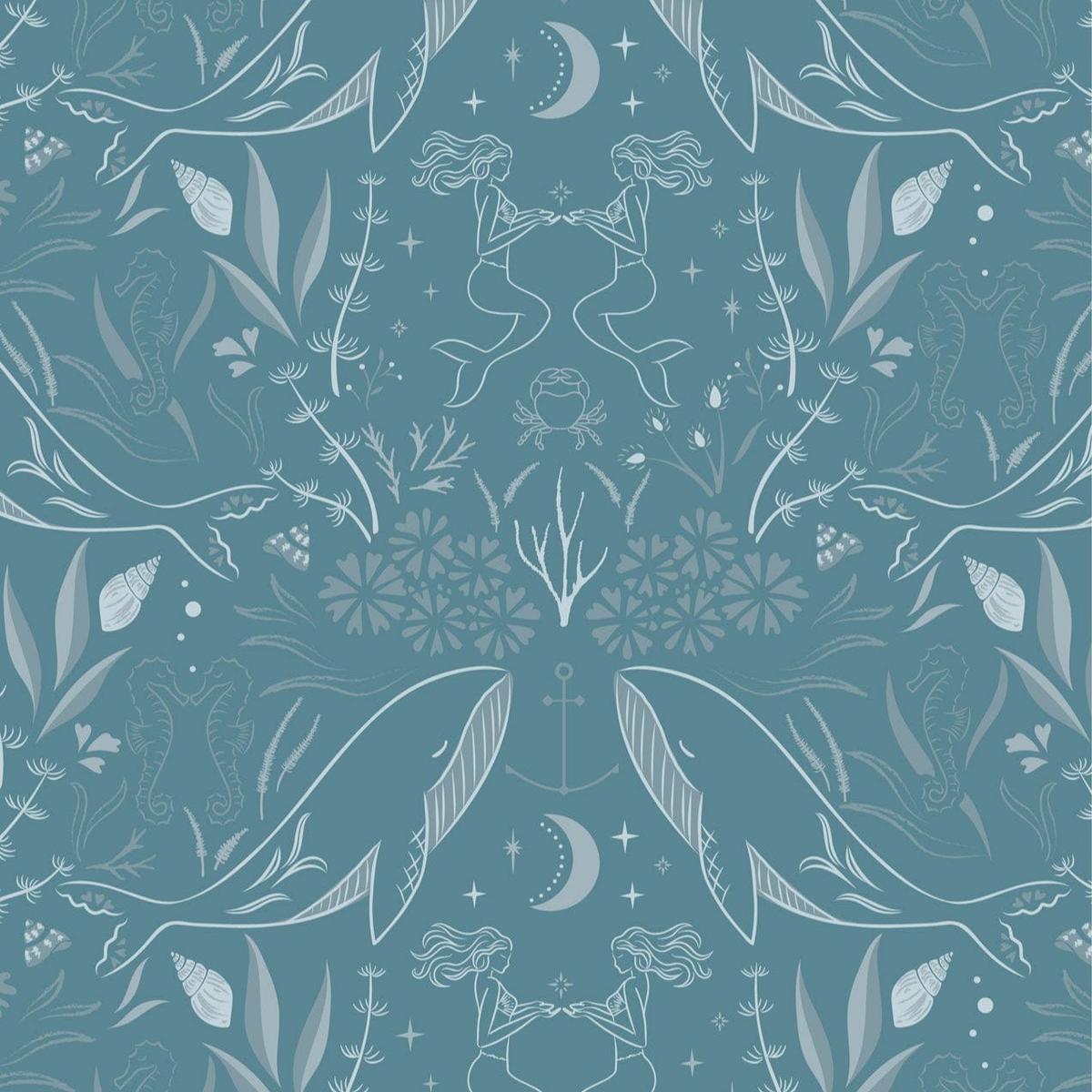 Lewis and Irene Sound of The Sea - Enchanted Light Aegean Blue CC12.2