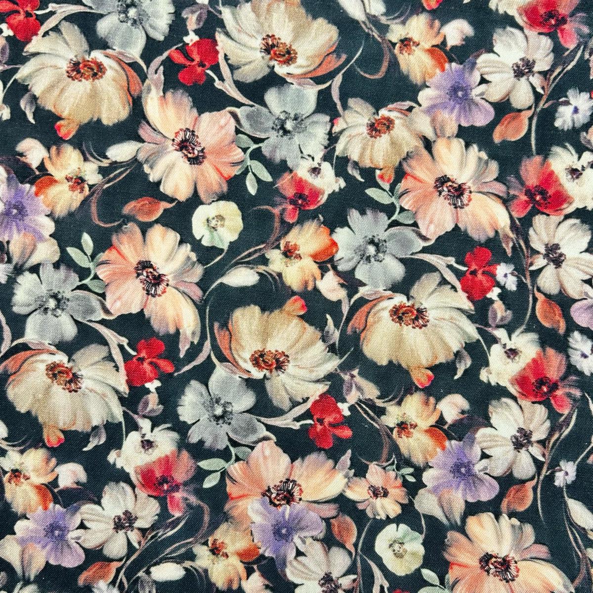 Timeless Meadow Linen Viscose Fabric