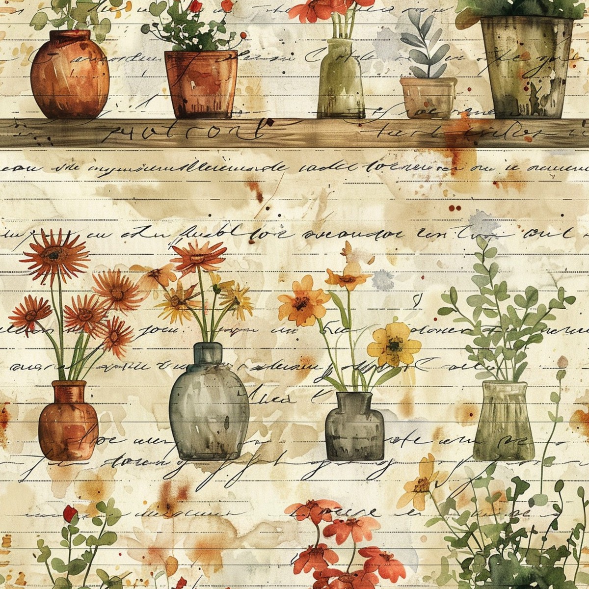 Farm Life Pattern 6 Quilting Cotton Fabric