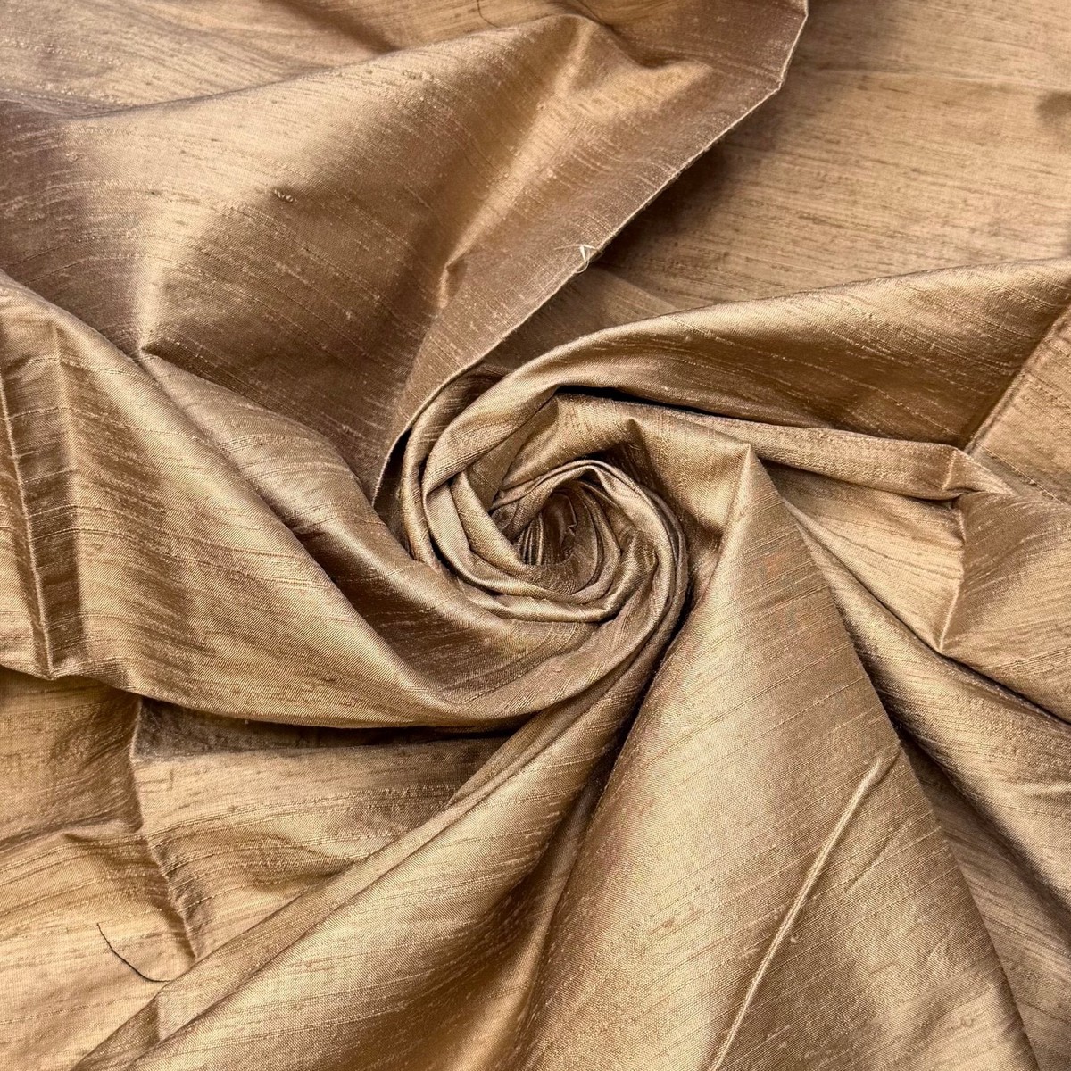 Gold Setting - Raw Silk Silk Woven - Gold - 0.85M Bundle