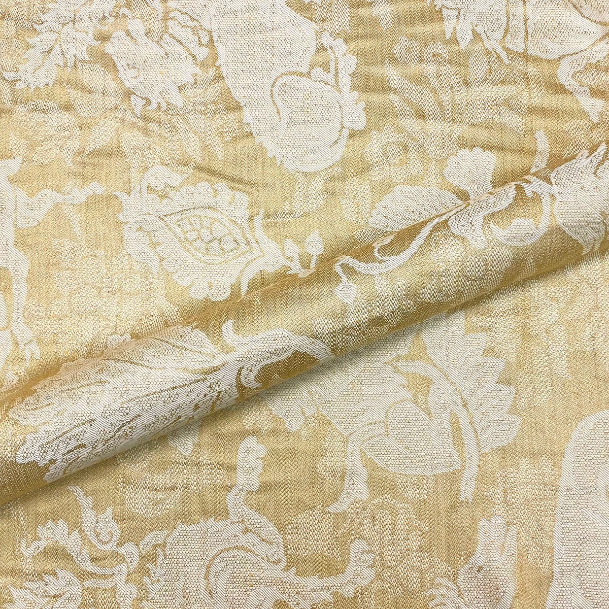 Fantastic Gold Traditional Jacquard Upholstery Fabric 54"
